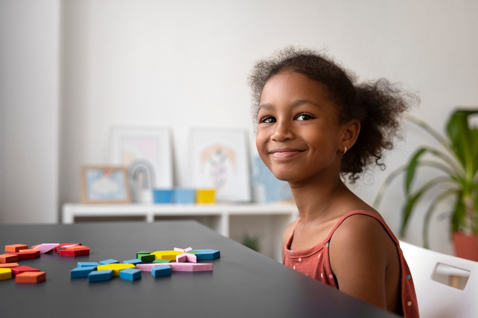 criança grande em terapia